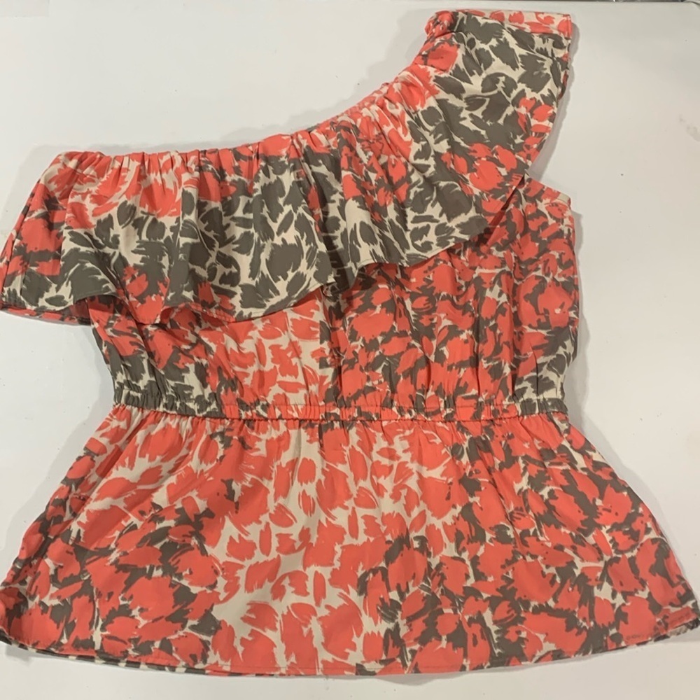 Banana Republic one shoulder blouse